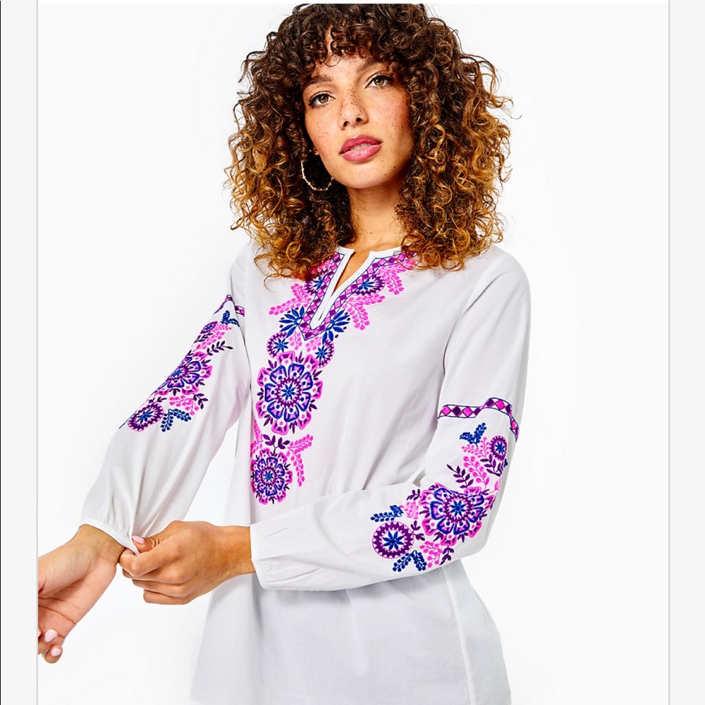 CORETTA TUNIC TOP – Lilly Pulitzer- small - nwt